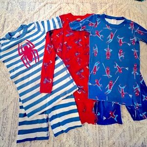 Hanna Andersson Spider-Man Lot Pajamas | size 10